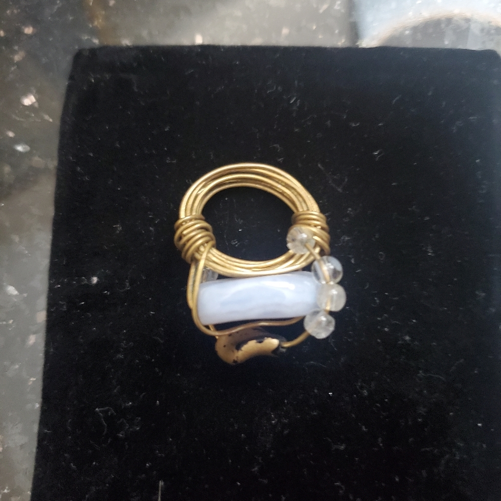 Wire wrapped healing ring - Picture 2 of 4